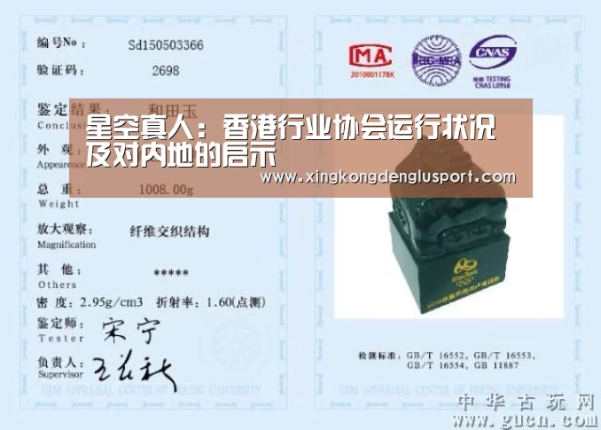 星空真人：香港行业协会运行状况及对内地的启示